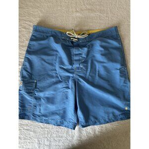 Polo Ralph Lauren Men's Size XL Swimwear Shorts Trunks Blue Lined Preppy Pockets